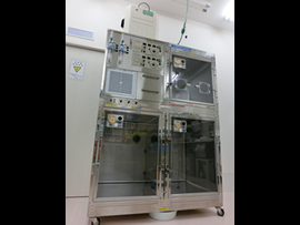 高濃度酸素集中治療室（ICU）